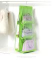 6 Pocket Organizer, Dust-Proof Storage Bag Holder, Handbag Organizer. 