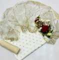 Wedding Dress  9mm Organza Mirror Work Dupaata Silk Boti Shirt Masoori Trouser. 