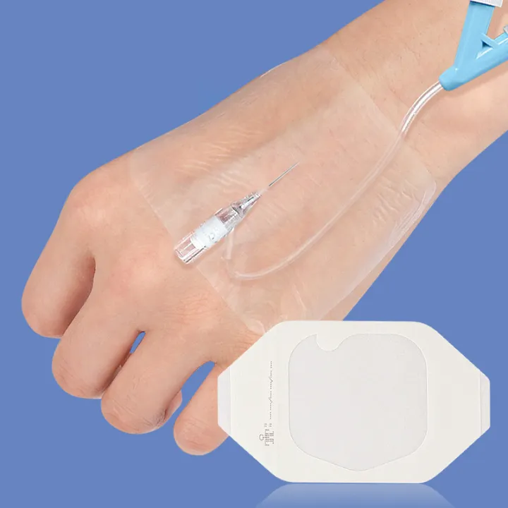 1Pcs%206x7cm%20Medical%20Transparent%20Wound%20Dressing%20Sticker%20Waterproof%20Sterile%20I.V.%20Cannula%20Infusion%20Indwelling%20Needle%20Fixation%20Patch%20GTWEN%20-%20Image%204