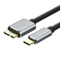 Micro B USB 3 0 to Type C Cable Connector Charging Sync 5Gbps Tranfer Type-C to USB 3.0 Micro B Cable Hard Drive Disk Data Cord. 
