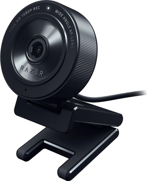 Razer Kiyo X Full HD Streaming Webcam: 1080p 30FPS or 720p 60FPS Auto  Focus Fully Customizable Settings Flexible Mounting Options Works  with