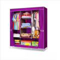 FOLDING WARDROBE 3 DOOR PORTABLE CUPBOARD 5.5 Feet Large. 