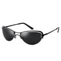 High Quality Cool The Matrix Trinity Style Polarized Sunglasses Women Ultralight Metal Brand Design Sun Glasses. 
