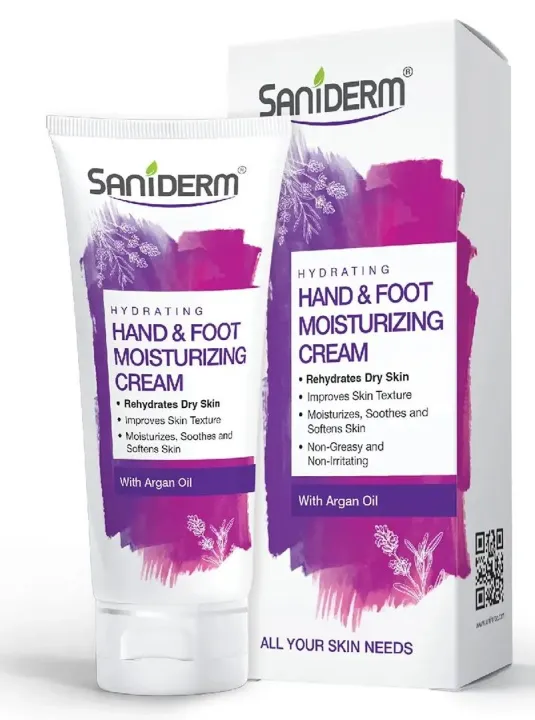 Saniderm%20Hand%20&%20Foot%20Moisturizing%20Cream%2050ml%20%7C%20Deeply%20Moisturizes%20&%20Nourishes%20Dry,%20Rough%20&%20Cracked%20Hands%20and%20Feet%20-%20Image%204