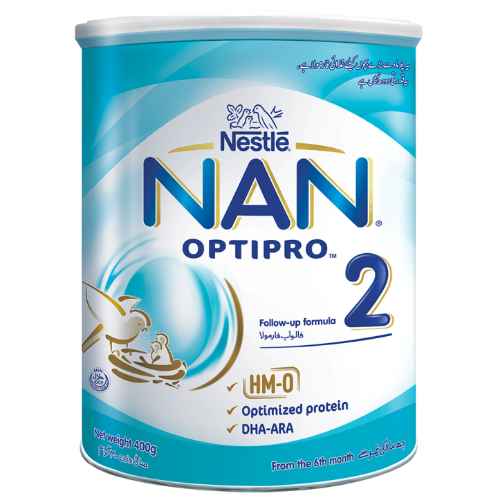 NESTLE NAN 2 Follow-up Formula 400g tin