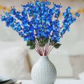 Artificial Flowers For Home Decor Office Decor Decoration Blossom Bunch All pictures are Original Blue. 