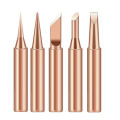 Soldering Iron Pure Copper Bits 900M 5pcs I+B+K+2.4D+3C. 