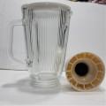 Juicer Mixer Milk Shake Glass Jug 1.5 liter Complete with Base For National Juicer Machine 1500ml Jug Blender Jug Juicer Jug Grinder Jug. 