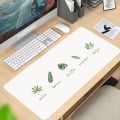 Mousepad Large Home Desk Mats Mouse Pad Green Tropical Plants Mat Office Soft Carpet Anti-slip Natural Rubber Desktop Mouse Pads. 