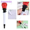 Boxing Glove Design Ballpoint Pen Bounce Decompression Pen Smooth Writing Gel Ballpoint Pen with Boxing Glove Design Funny Office Supplies Ballpoint Pen. 
