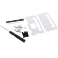 4 in 1 kit Acrylic Case for Raspberry Pi Zero 1.3/W with Heat sink. 