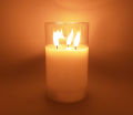 LED CANDLE WITH 3 LID FLAMELESS BATTERY OPERATED LED CANDLE. 