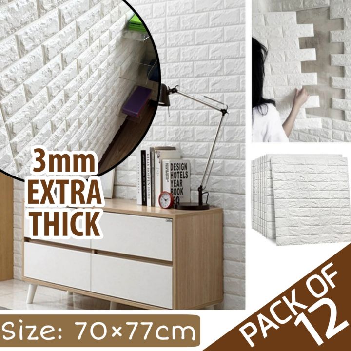 %5BPack%20of%2012%5D%203D%20Brick%20Wall%20Stickers%20Self%20Adhesive%20Wallpaper%20Sheets%20%7C%20Peel%20and%20Stick%203D%20Wall%20Brick%20Room%20Panels%20PE%20Foam%20High%20Quality%20Bricks%20Wallpaper%20-%20Image%204
