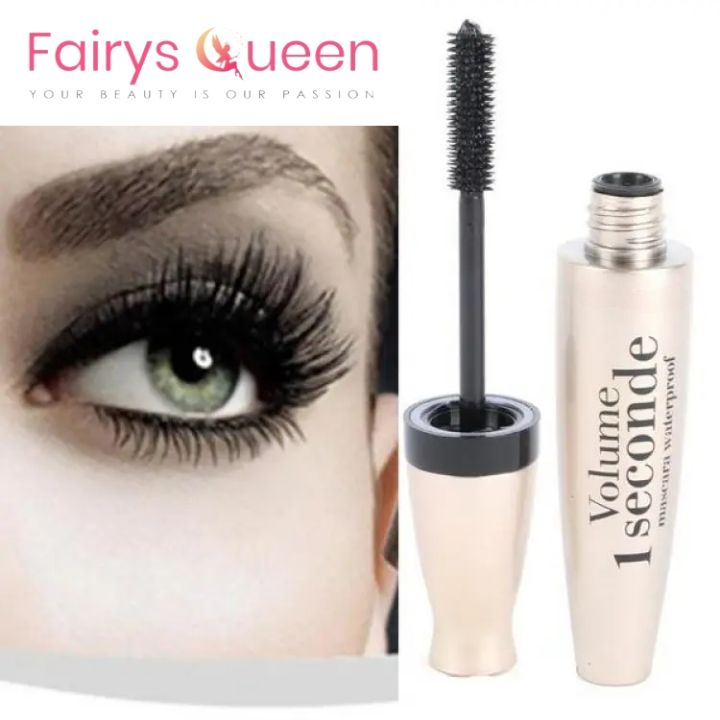 Fairy's Queen 3D Fiber Mascara Long Black Lash Eyelash Extension Waterproof