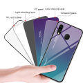Gradient Tempered Glass Case For Samsung Galaxy A01 A11 A21S A31 A41 A51 A71 A10 A40 A50 A70 A20E A20S A30S M11 M21 M31 S Cover. 