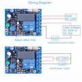 AC 220V 100s Relay Module Adjustable Device Power ON Protector power ON relay module for Voltage stability regulator. 