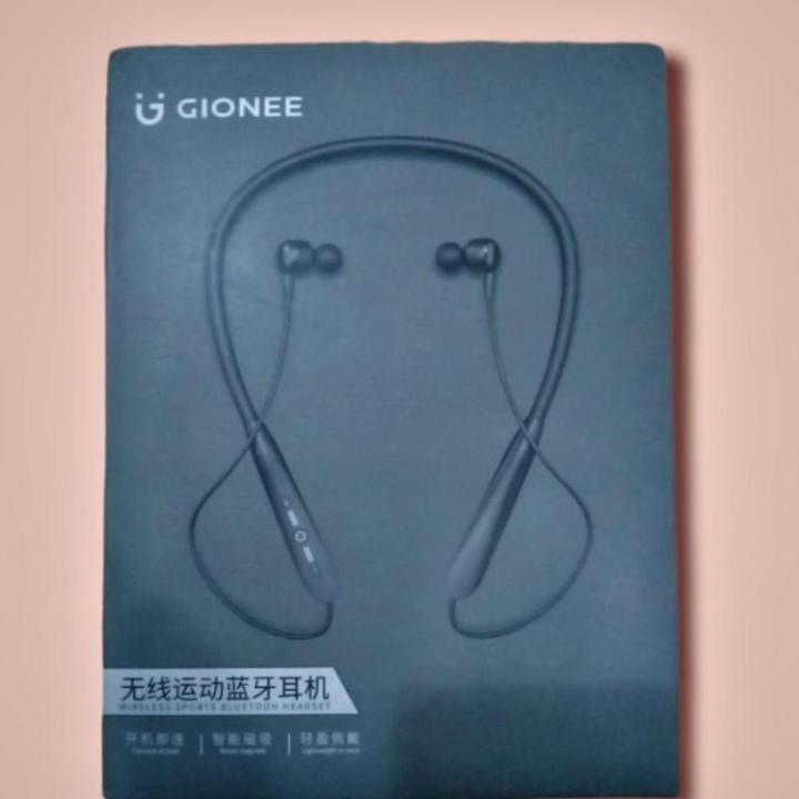 Gionee Neckband Earphone Bluetooth Headset deep bass 12 hour backup Gionee G10 Wireless Hands free A+