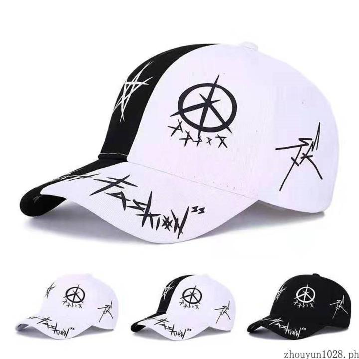 Hats Korean version Trendy fashion ins Caps All-match styling caps Baseball caps Sun hats Fashion men's and women's sun hats Student hats
