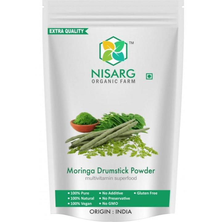 Nisarg Organic Moringa Drumstick Powder 200g Nisarg Organic Moringa Drumstick Powder 200g