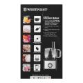 West Point Professional Robot Food Processor, 700 Watts, WF-8815. 