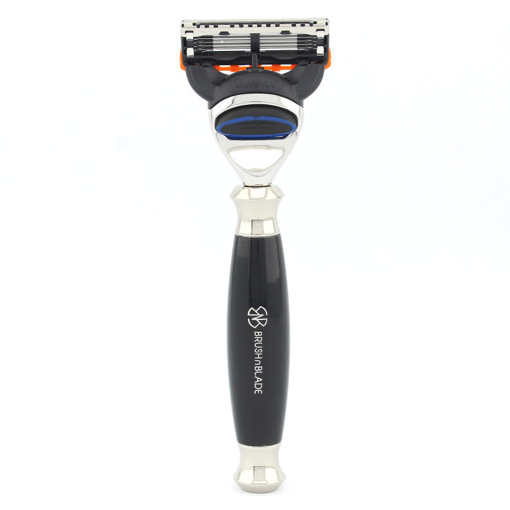 BrushnBlade Lee 5 Edge Razor – Premium 5 Blade Shaving Razor for Men ...