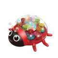 Interactive Multi-Colour Light Projection Ladybug Toy, Gear Ladybug, Rotatable, with Sounds, 18×16cm Rotating Gear Lady Bug With Lights And Music Toys For Children. 