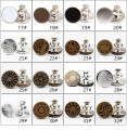 (Buy 3 get 1 free) Adjustable Detachable Jeans Buttons Nail Free Metal Buttons For Clothing Diy Sewing Clothes Accessories. 