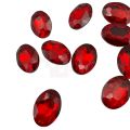 Red Color Stones - 1.8 cm in size - Red Color - Pack Of 89 Stones. 