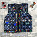 Pakistani Sindhi Traditional & Cultural Party Wear Waistcoat Koti for Females Ladies Women Womens Embroided Multicolour Waist Coat Embroidered ZENZ Gilet. 