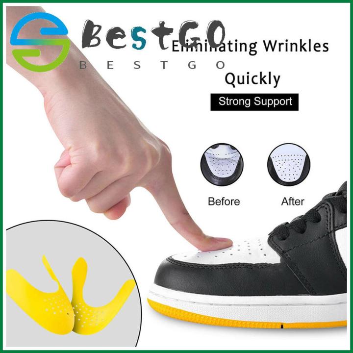 BestGO 1 Pair Shoe Shields Sneaker Protector Anti Wrinkle Sports Shoes Protective for Anti Shoe Toe Box Creasing Daraz.pk