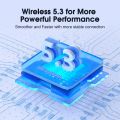 INNOVAT® M88Plus Power Bank Wireless Bluetooth Earphones 2-in-1 High Battery Ultra Long Range Earbuds TWS Black Technology Headphones. 