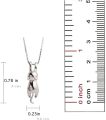 S925 Sterling Silver Cat Necklaces Cat Jewelry for Women Cat Gifts for Cat Lovers Cat Lover Gifts for Women Cat Lady Gifts Silver Cat Pendant Collarbone Necklace. 
