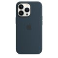 Official silicon Case for iPhone 12 Pro  -  Abyss Blue. 