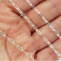 Mini Paper Clip Chain | 6 x 2.5 mm | High Quality | Stainless Steel | Ready to Wear | Used in DIY Jewelry Accessories. 