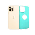 Mobile Cover | iPhone 12 Pro My Choice Pouch with Back Hole - Sea Green Mobile Case Protective Cover. 