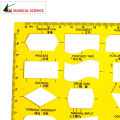 Flowchart Drawing Template K plastic Flexible Professional network flow chart symbols ruler for students JSH4351. 