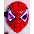 Spider man mask (light also). 
