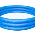 BESTWAY  51103 -  Inflatable Swimming Pool Kids Play 3-Ring Pool Kiddie Pool Water Pool Kids Swimming Pool Fun Ring Pool Water Pool Kids Swimming Pool  60" x 12". 