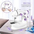 Portable Mini sewing machine, Portable Mini Automatic Handheld Electric Sewing Machine. 