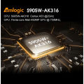 Android TV Box S905W-AK316 Penta-Core Media Player Smart TV Box Remote Control USB2.0 2.4G Wifi Set Top Box 1G8G M98-M5 Note random color will be deliver. 