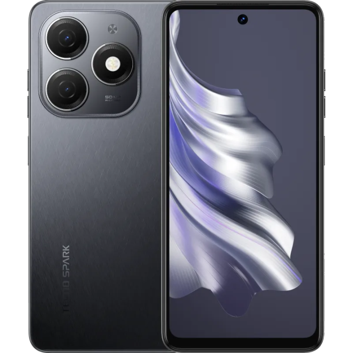 Tecno Spark 20 - 8 GB RAM 128 GB & 256GB Rom - 6.6" HD+ 90Hz Refresh Rate Front Camera 32 MP Back Camera Dual Camera: 50 MP, f/1.6, (wide) - Battery Type 5000 mAh