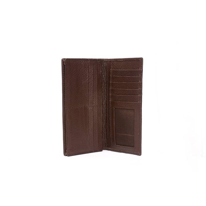 Long%20Bifold%20Leather%20Wallet%20For%20Mens-Brown%20-%20Image%204