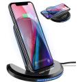 ELEGIANT U8 Qi Wireless Charger 5W/7.5W/10W [Black]. 