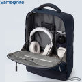 Samsonite 15.6" Lightweight Dual-compartment Stylish Backpack Water Resistant Laptop Backpack Men & Women - Blue. 