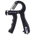 Counting Non-Slip Hand Grip Adjustable Sports Grip R Shaped Measurable Exercise Force Spring Gripper Finger Gripper Carp Expander Automatic Counting Hand Gripper Adjustable Resistance Automatic  Strength Trainer Fingers Wrist Forearm Denovo Mart. 