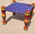 Best Traditional Gift for Weddings - Comfortable Wooden Stool PUNJABI PIDHA Wooden Classic Stools - Colourful Handmade Classic Stools - classic Chair - #Chair #Stool. 