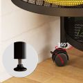 Dream Enterprises Multi Layer Round Rotating Fruits & Vegetables Storage Shelves Basket Rolling Rack with Breakable Wheels for Kitchen Bathroom Office. 
