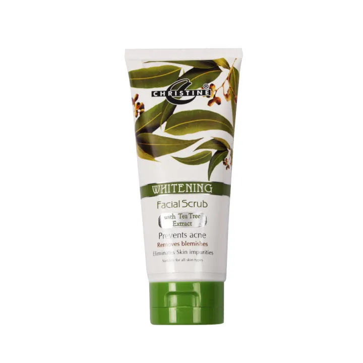 Christine%20Whitening%20Scrub%20Tube%20(Tea%20Tree%20Extracts)%20-%20Image%202