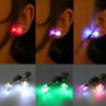 Light Up LED Rhinestone Earrings Stud Dance Party Accessories for Party/Xmas. 