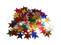 Small Stars for Art and Craft Colorful Metallic Card Material 90 Pcs 2cm Size Decoration. 